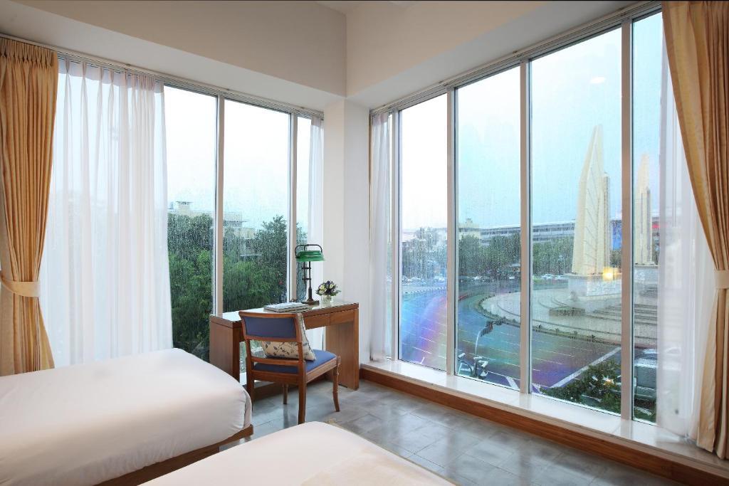 Baan Dinso Hostel@Ratchadamnoen Bangkok Kamer foto